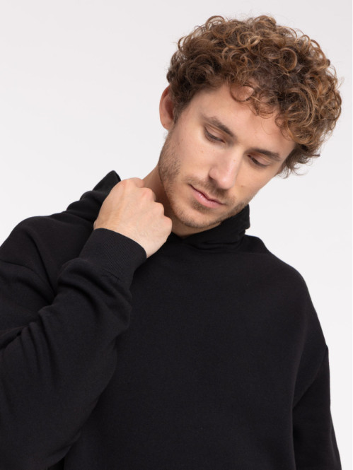 Sweat à capuche noir homme Sweat à capuche noir homme