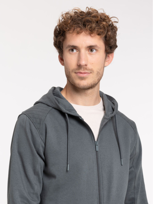 Sweat capuche zippé homme Sweat capuche zippé homme