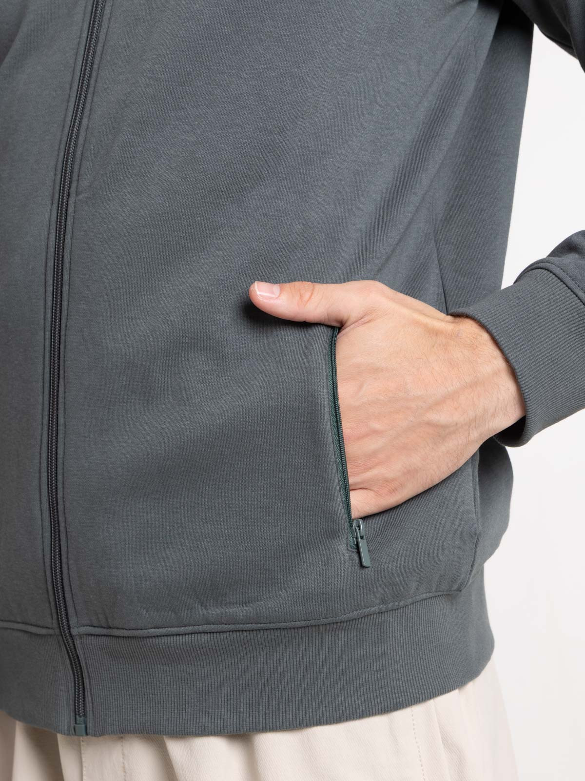 Sweat capuche zippé homme Sweat capuche zippé homme
