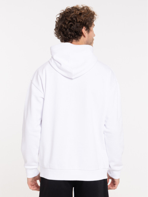 Sweat à capuche bicolore homme