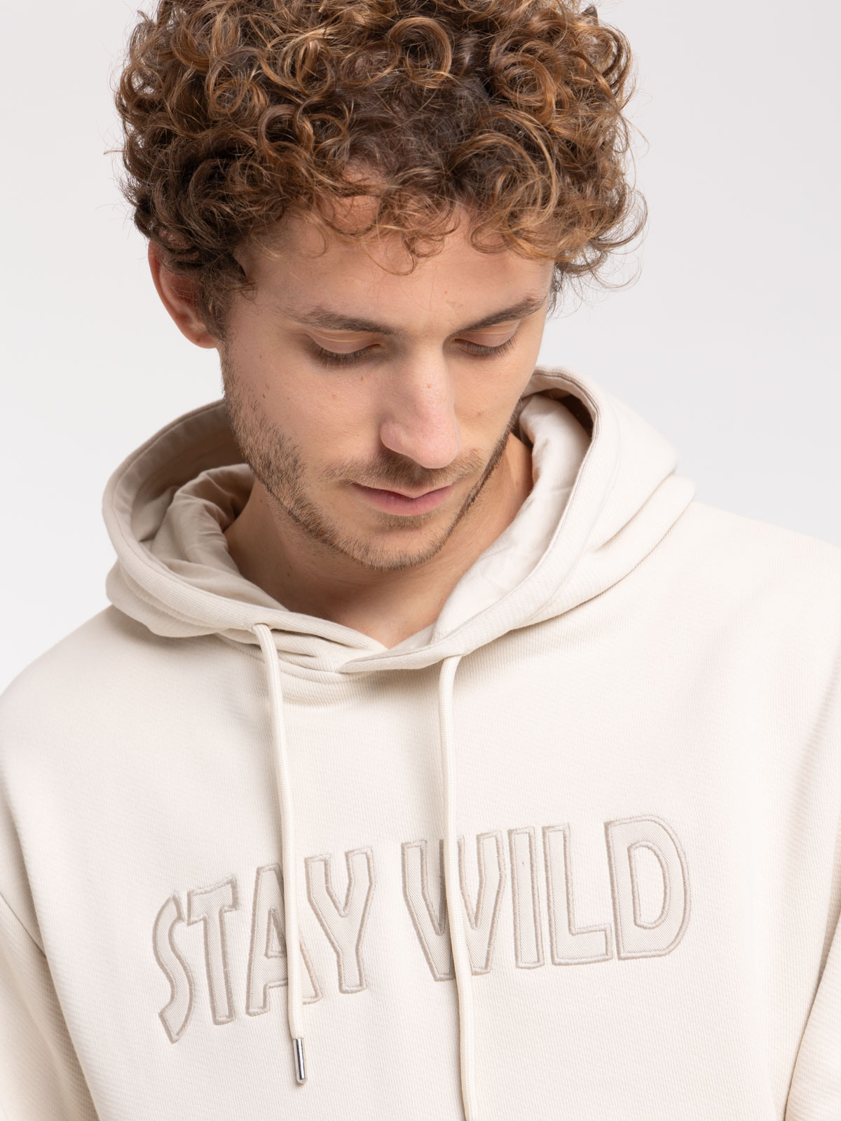 Sweat à capuche stay wild homme