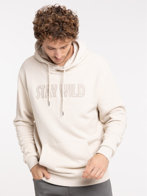 Sweat à capuche stay wild homme
