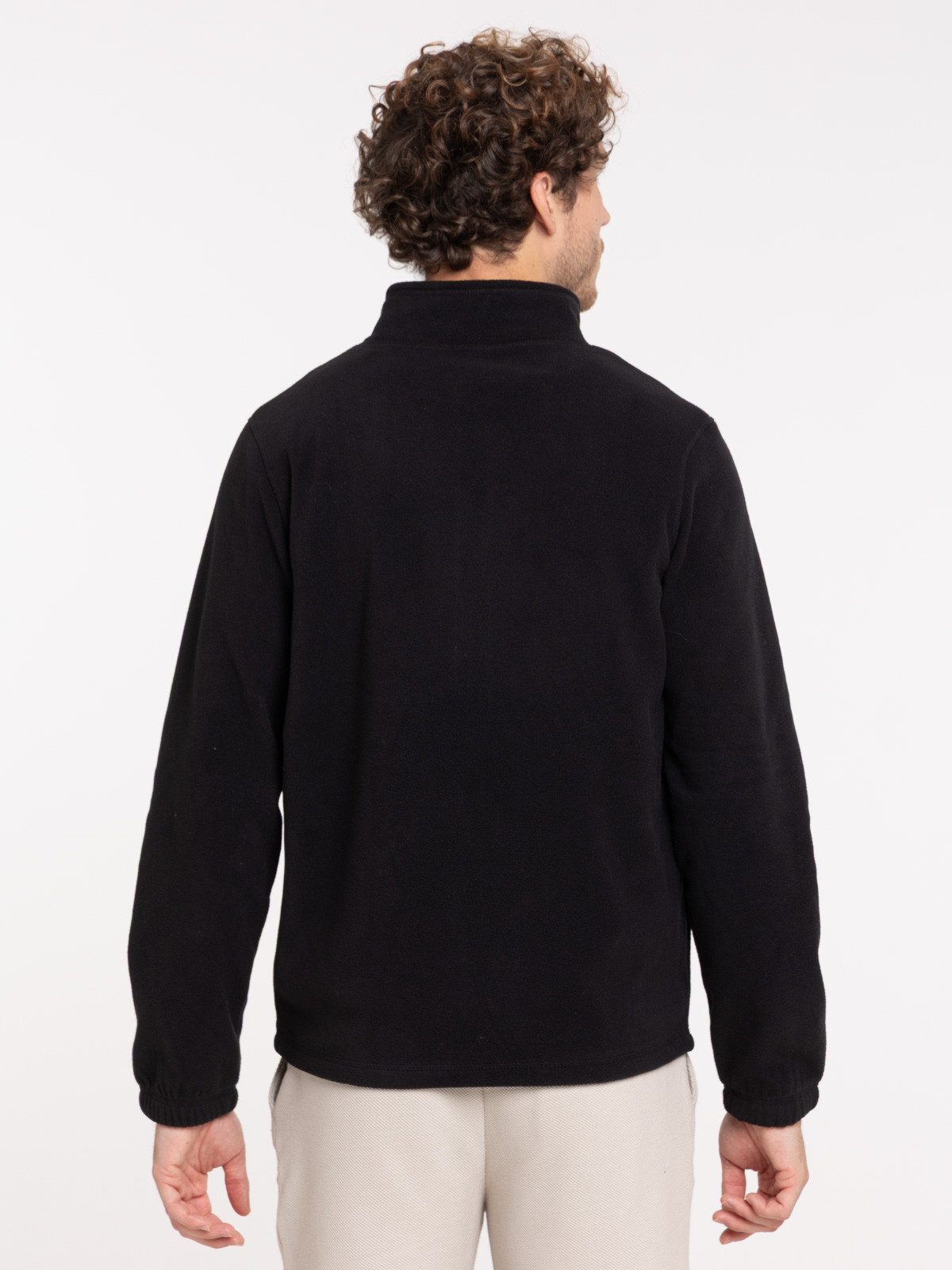 Sweat polaire zippé noir homme Sweat polaire zippé noir homme
