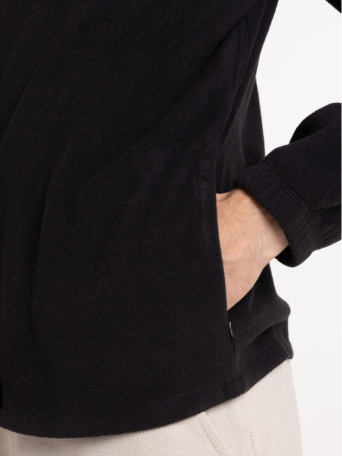 Sweat polaire zippé noir homme Sweat polaire zippé noir homme
