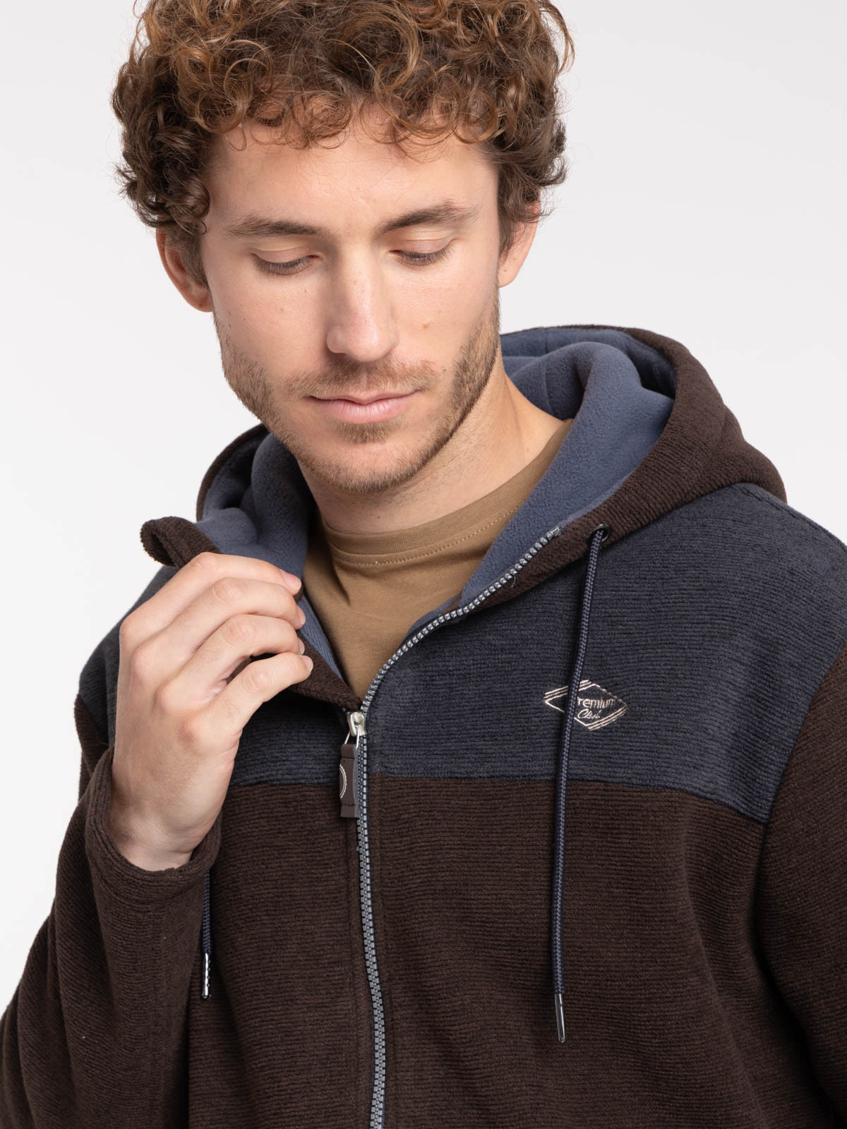 Sweat à capuche polaire homme Sweat à capuche polaire homme