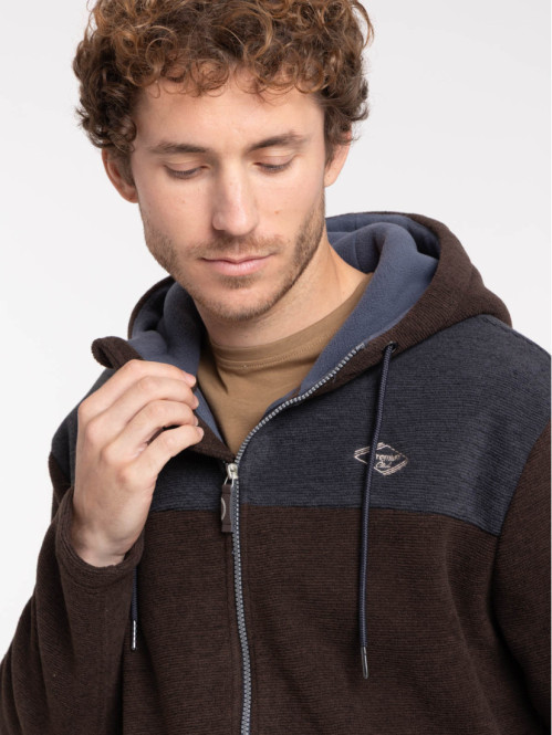 Sweat à capuche polaire homme Sweat à capuche polaire homme