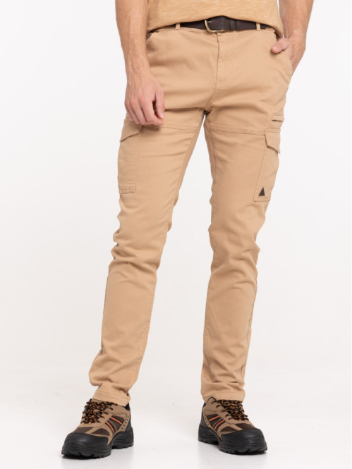 Pantalon cargo avec ceinture homme