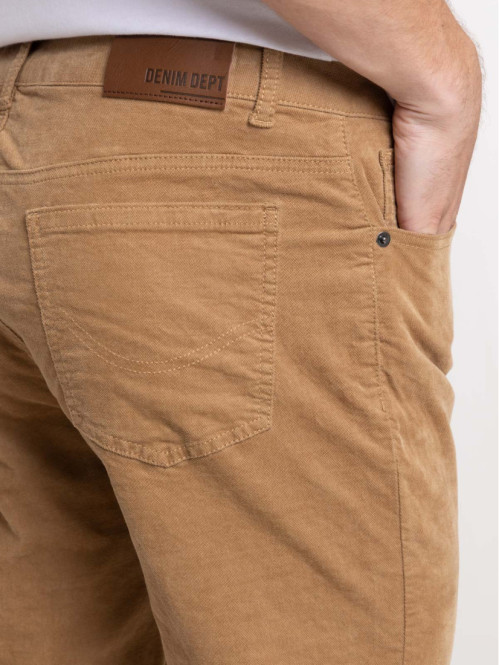 Pantalon straight coloris...