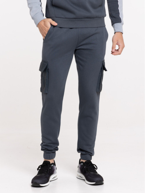 Pantalon cargo multipoches homme