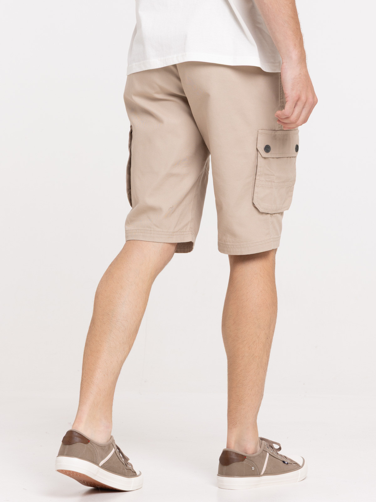 Bermuda cargo coloris sable homme Bermuda cargo coloris sable homme