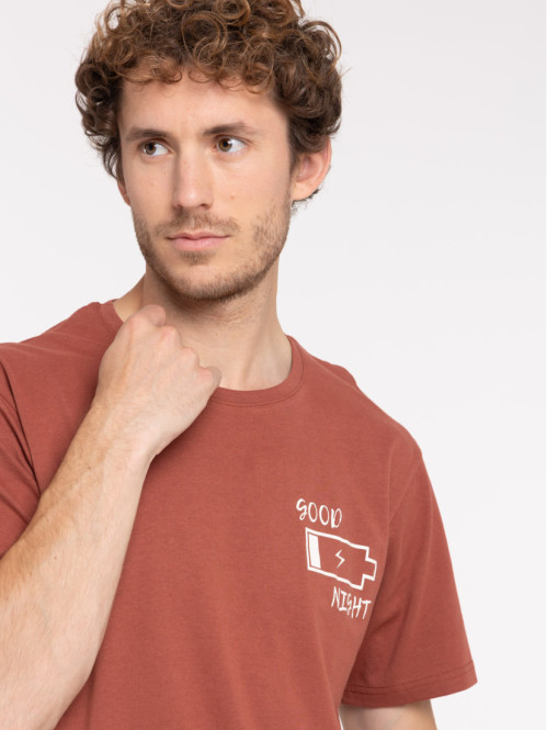 Pyjama court good night homme