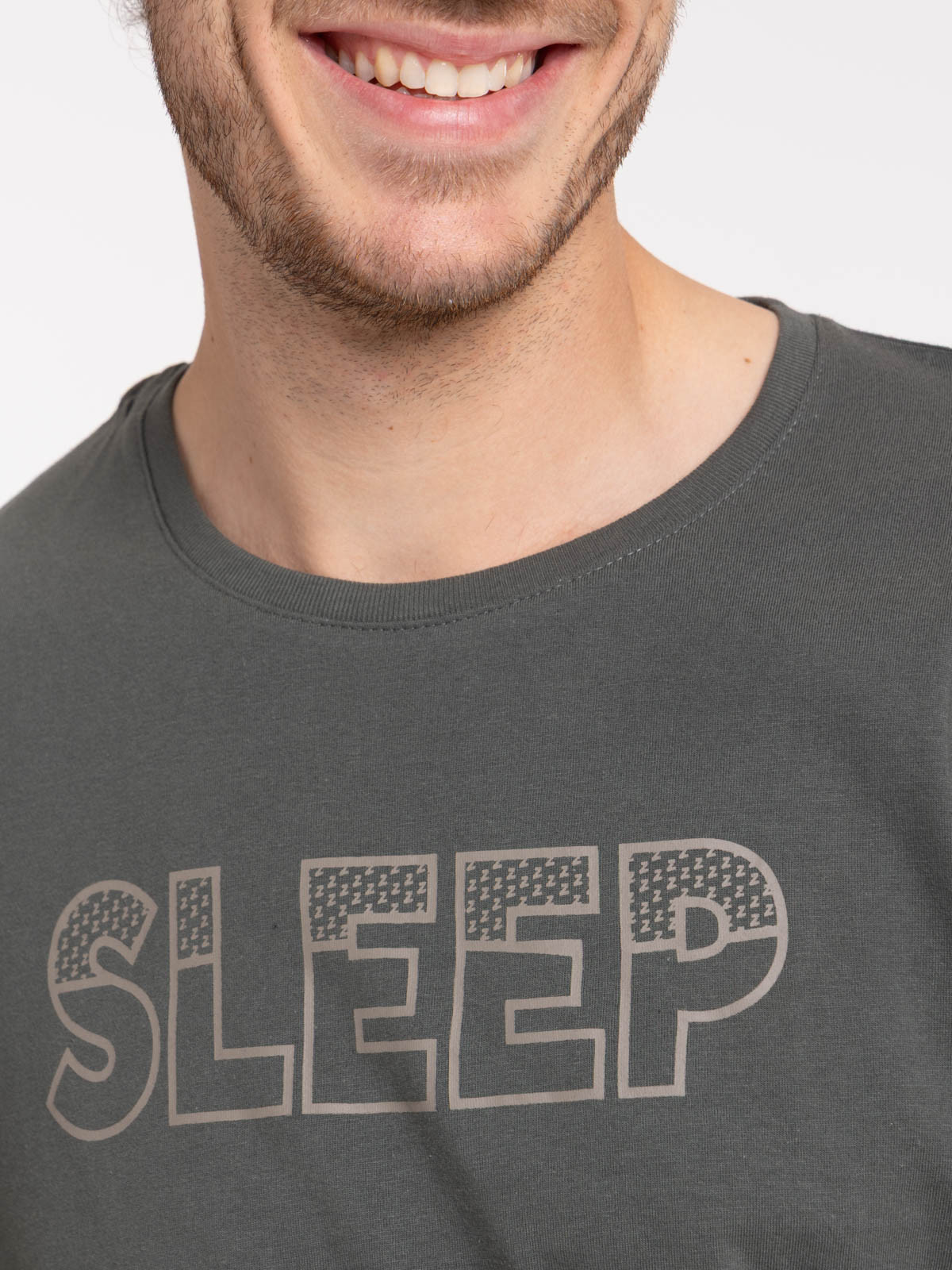 Pyjama homme gris ardoise