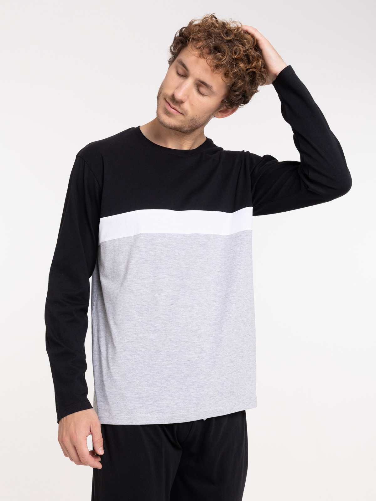 Pyjama tricolore homme Pyjama tricolore homme