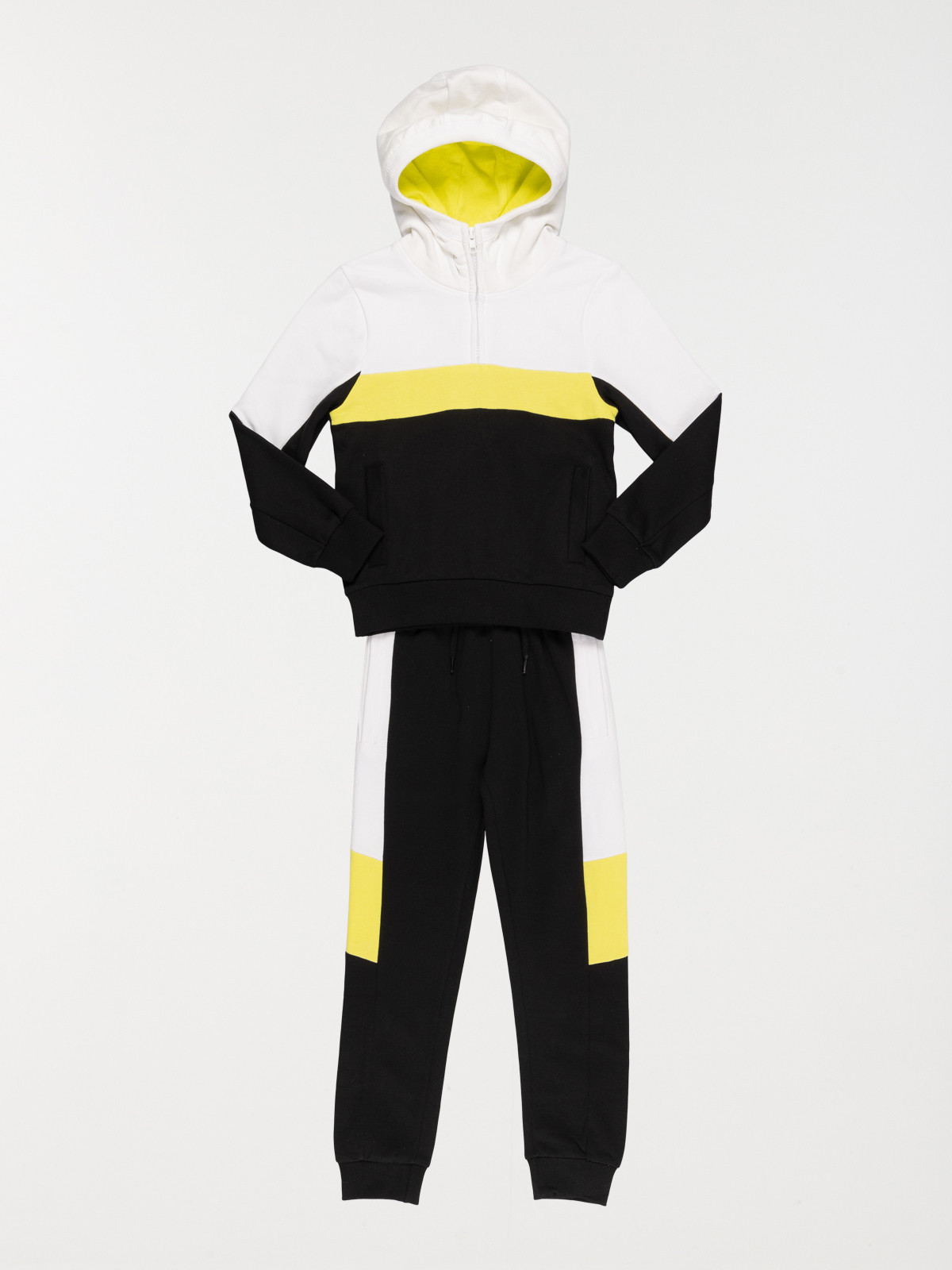 Ensemble jogging noir garçon (3-8A)