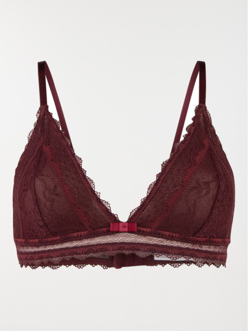 Soutien-gorge rouge lipstick femme