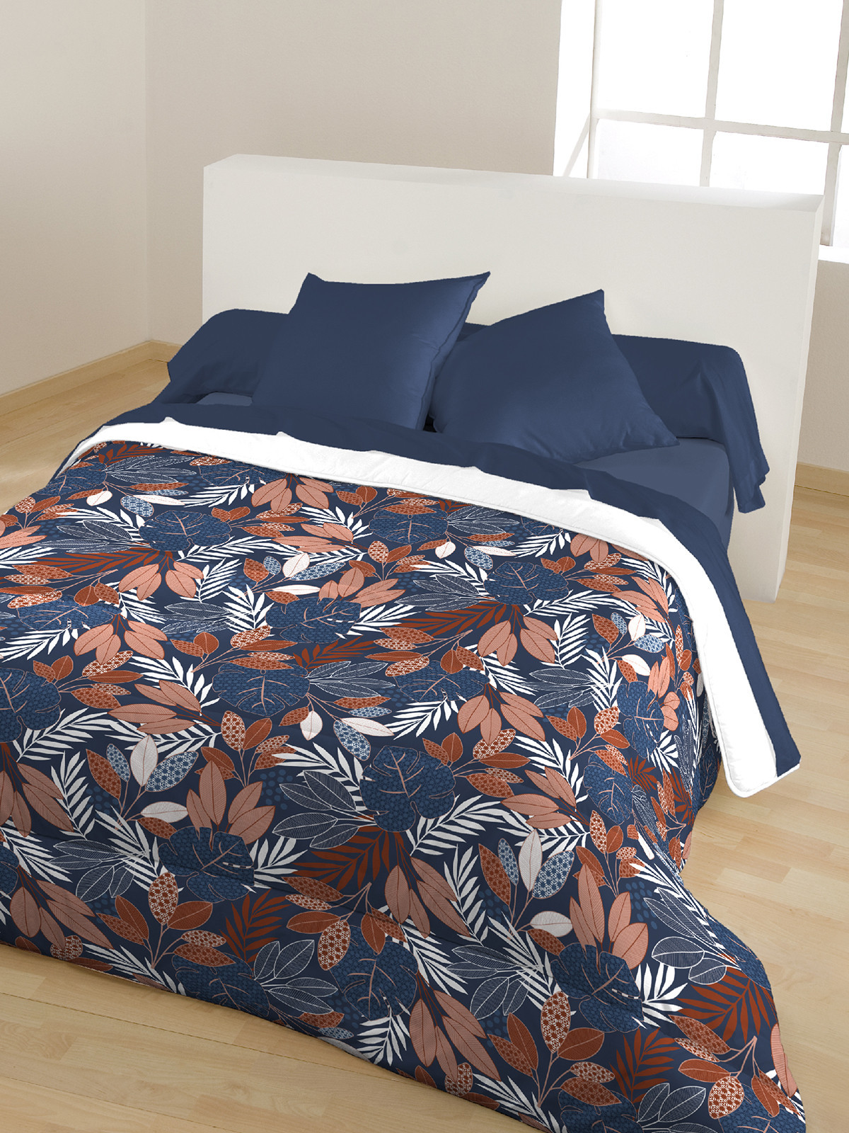 Couette tempéré feuillage 220x240 cm Couette tempéré feuillage 220x240 cm