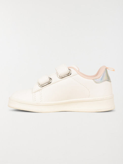 Baskets motif arc-en-ciel...