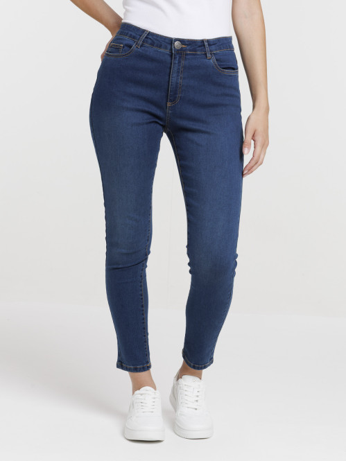 Jean skinny 7/8ème brut femme