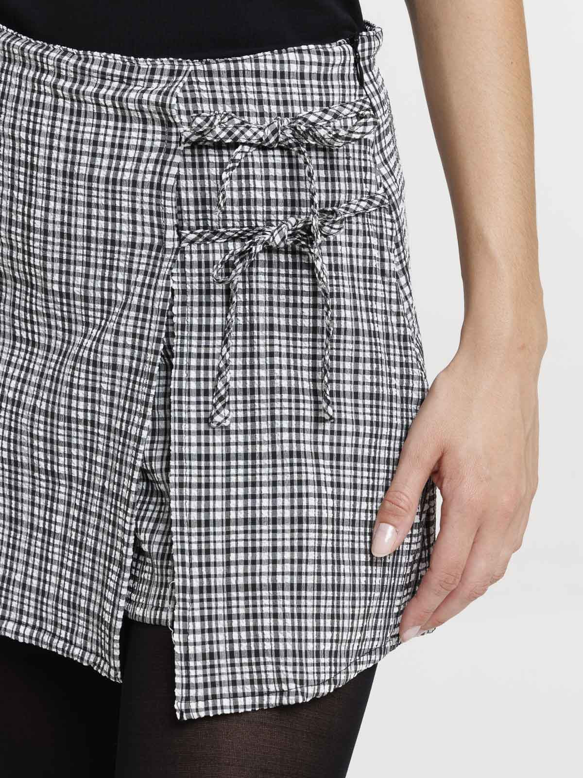 Jupe short à carreaux femme Jupe short à carreaux femme