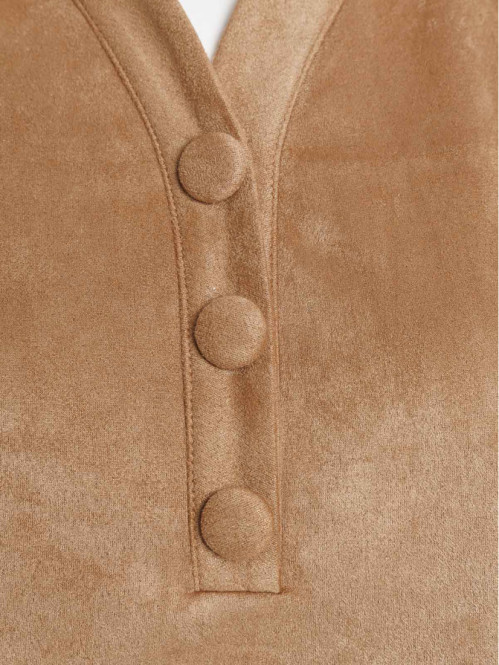 Robe suédine femme grande...