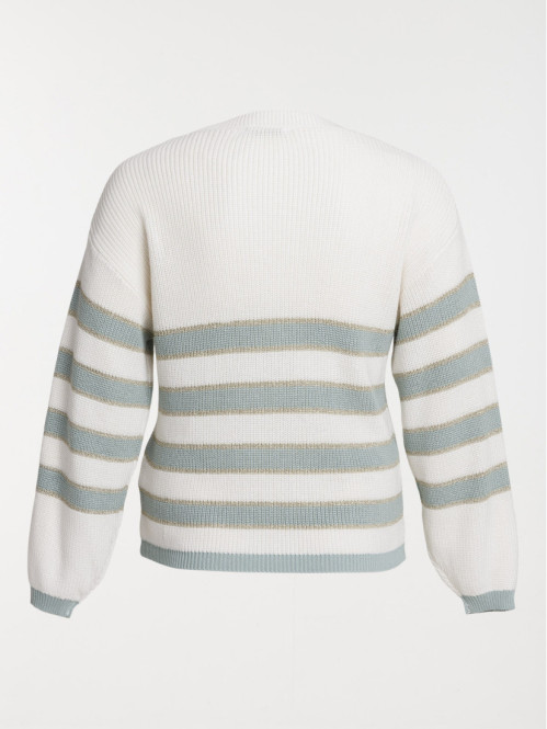 Pull rayures grande taille...