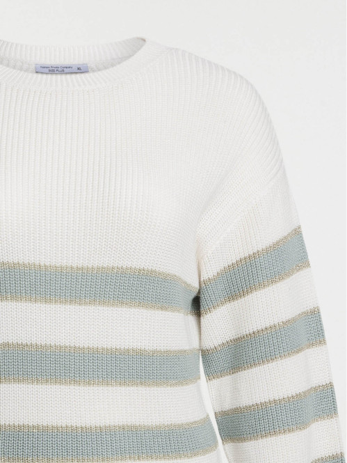 Pull rayures grande taille...