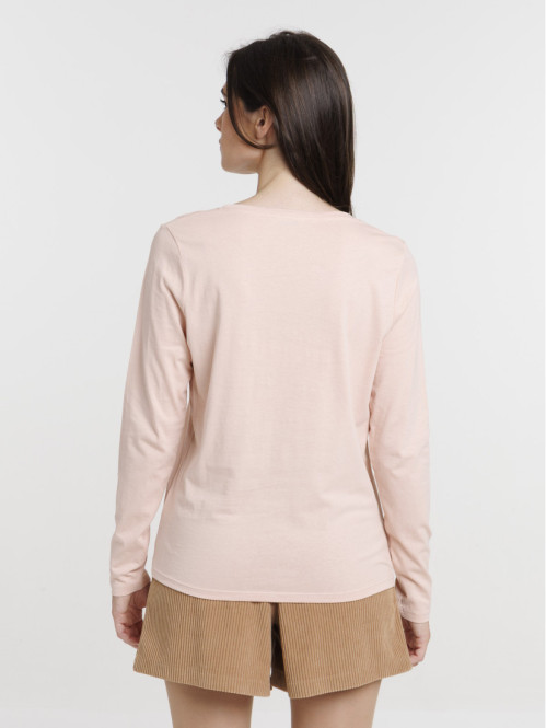 Tee-shirt coloris pink...