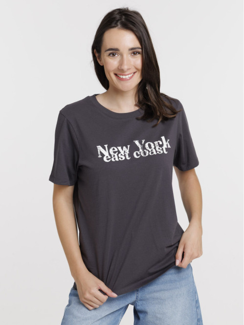 Tee-shirt New-York femme