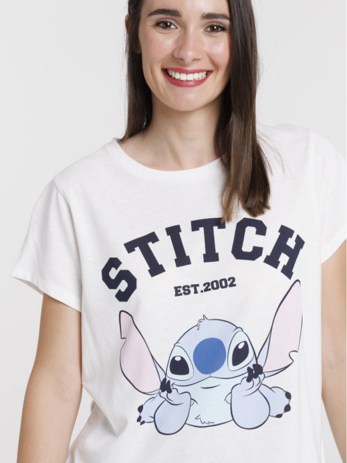 T-shirt imprimé Stitch femme