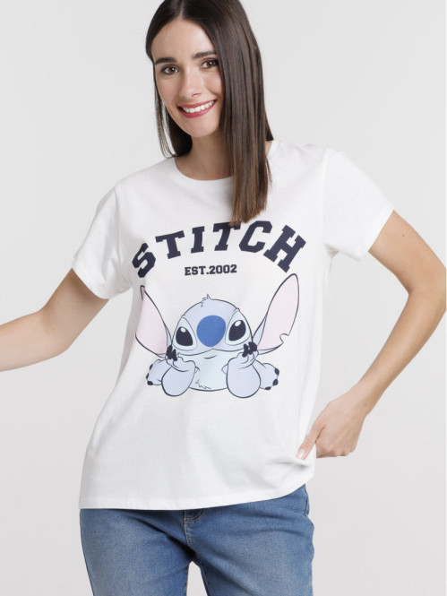 T-shirt imprimé Stitch femme