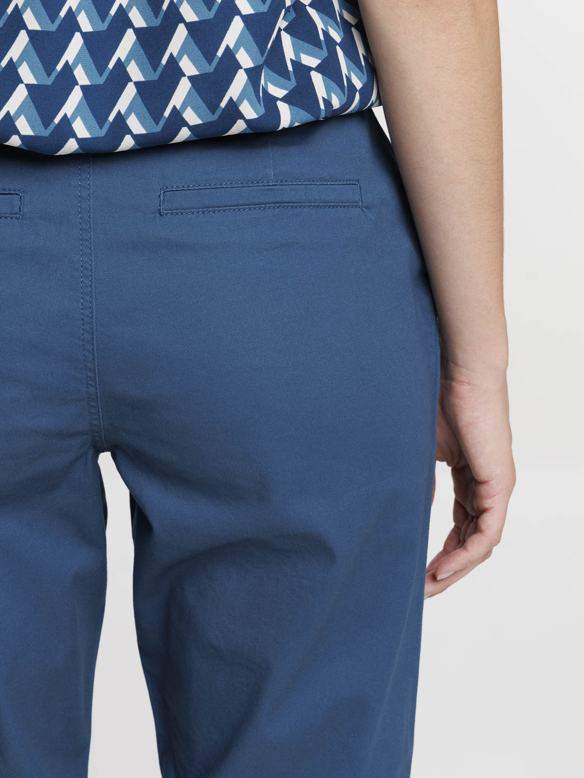 Pantalon chino bleu gipsy femme