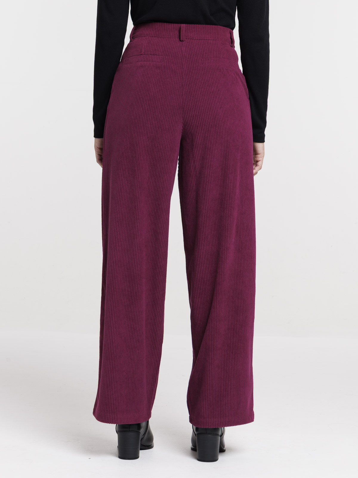 Pantalon large en velours femme Pantalon large en velours femme