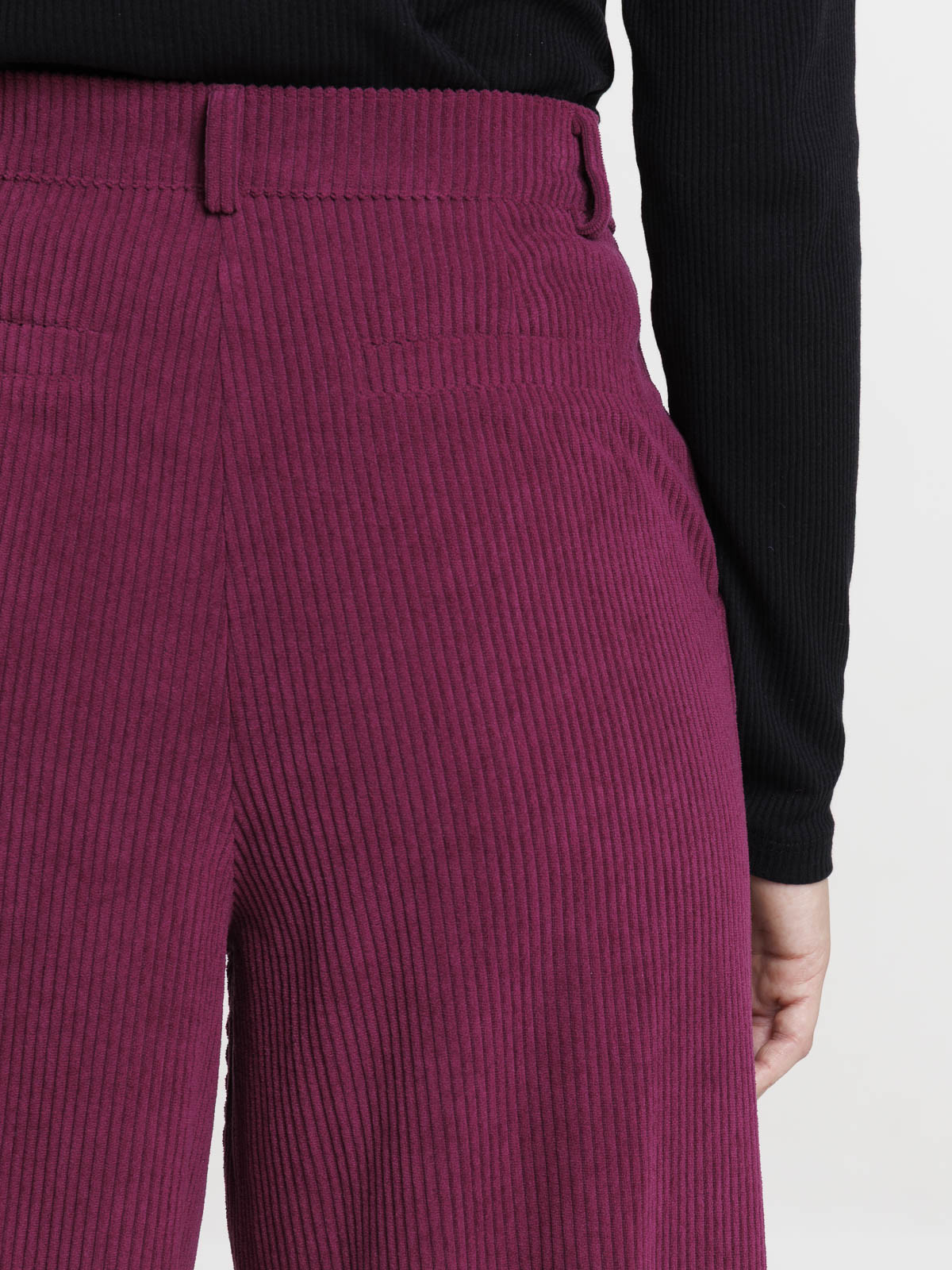 Pantalon large en velours femme Pantalon large en velours femme