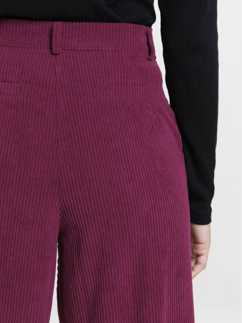 Pantalon large en velours femme Pantalon large en velours femme