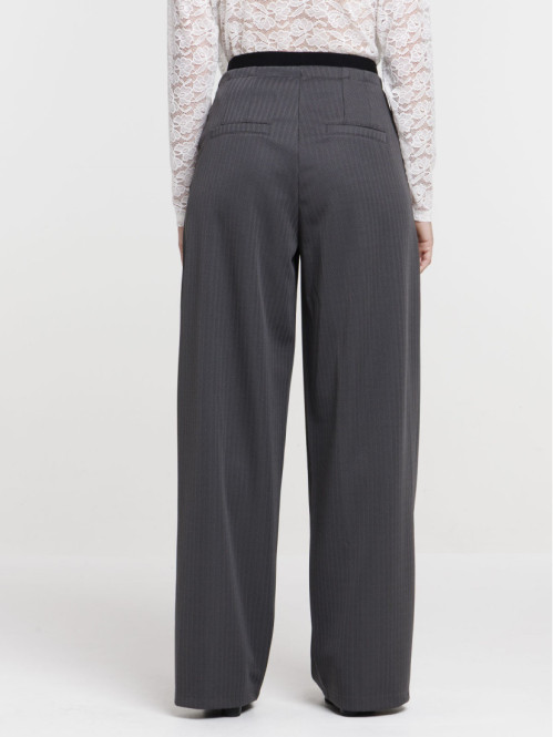 Pantalon jacquard chevron femme Pantalon jacquard chevron femme