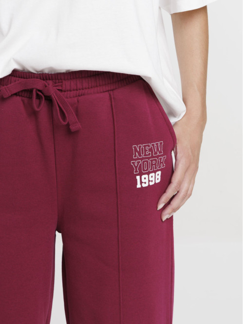 Jogging imprimé New-York femme