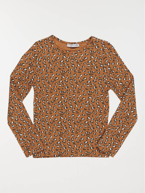 Tee-shirt léopard fille (3-12A)