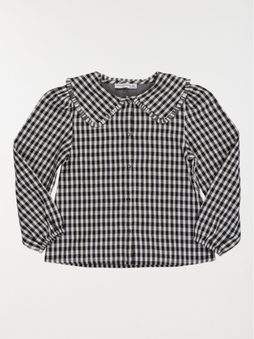 Chemisier vichy fille (3-12A)