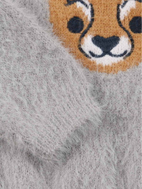 Pull léopard fille (3-36M) Pull léopard fille (3-36M)