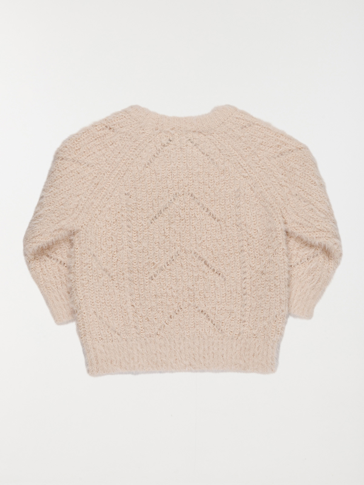 Pull fille maille ajourée (3-36M) Pull fille maille ajourée (3-36M)