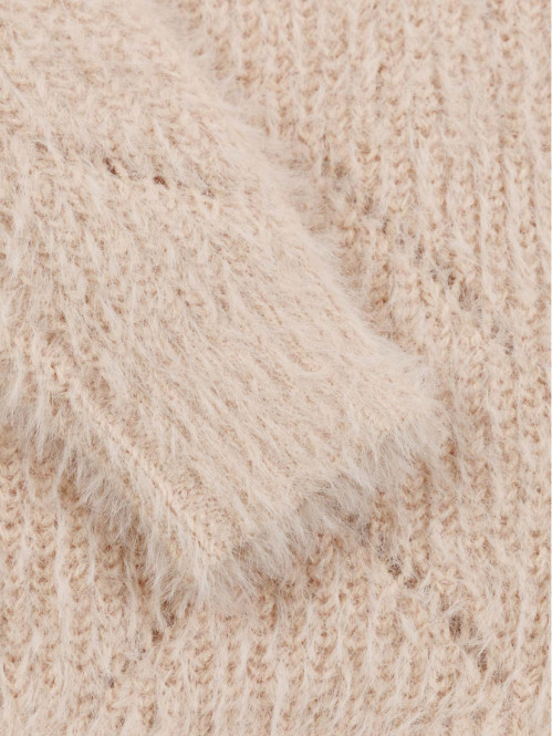 Pull fille maille ajourée...