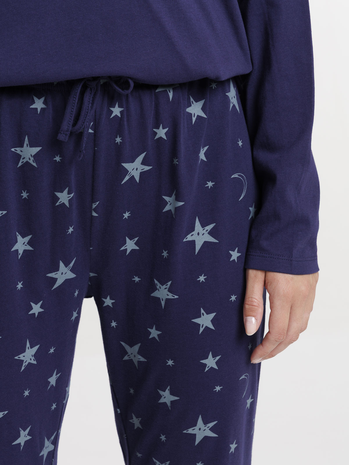 Pyjama motif pantoufles femme