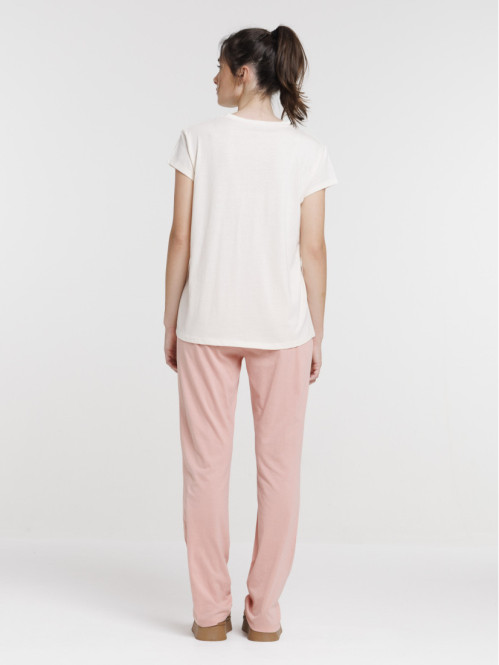 Pyjama rêveuse femme poudre...