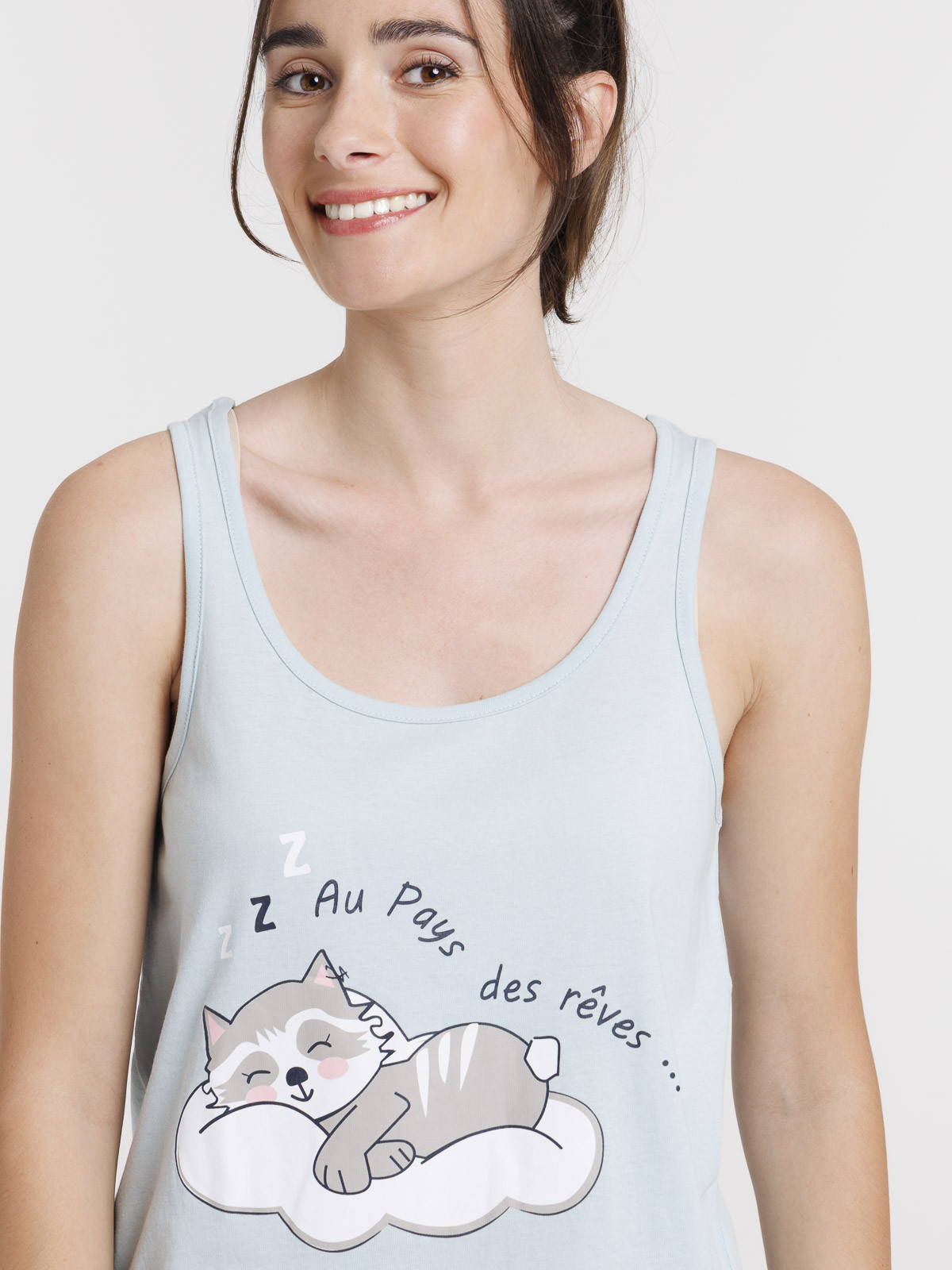 Pyjacourt raton laveur femme Pyjacourt raton laveur femme