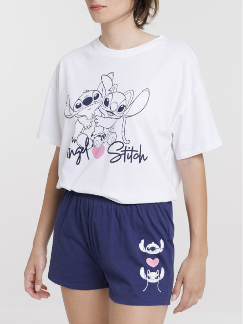 Pyjashort Stitch femme