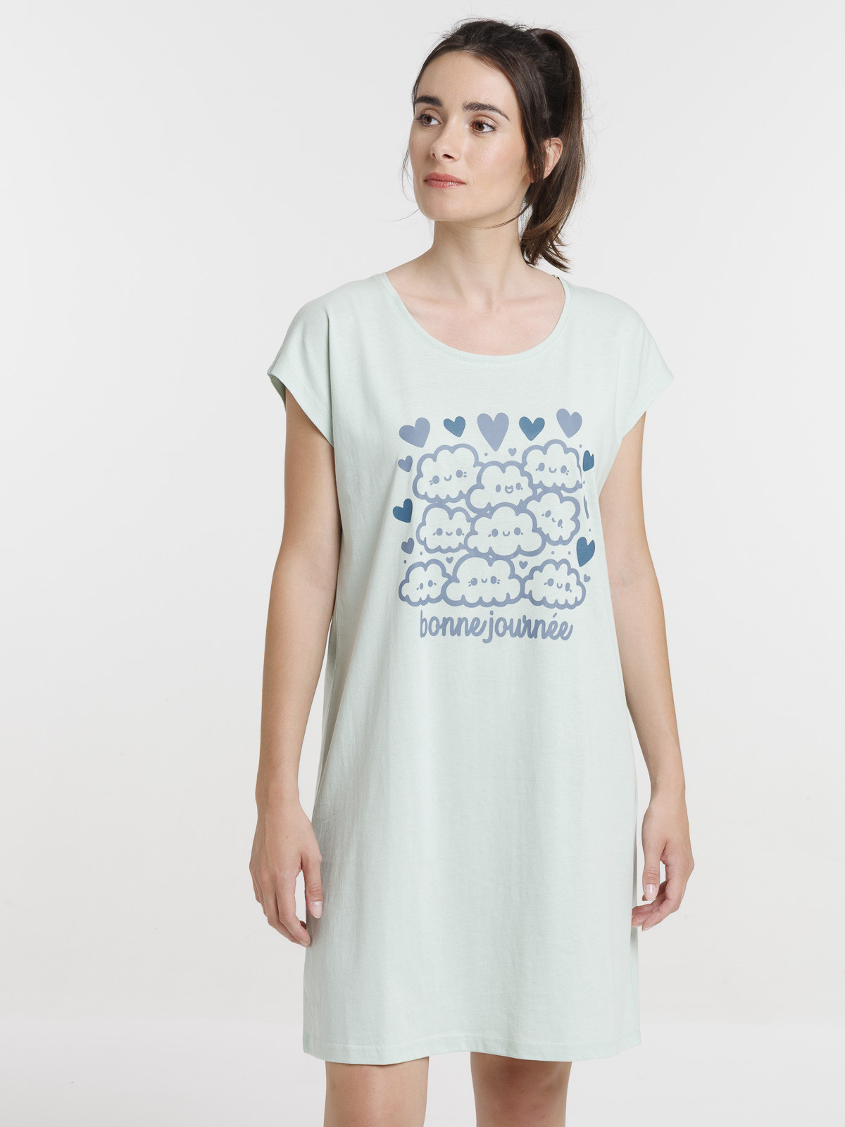 Chemise de nuit bonne journée femme