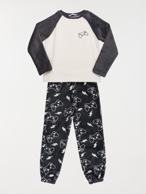Pyjama manette jeu vidéo garçon (3-12A)