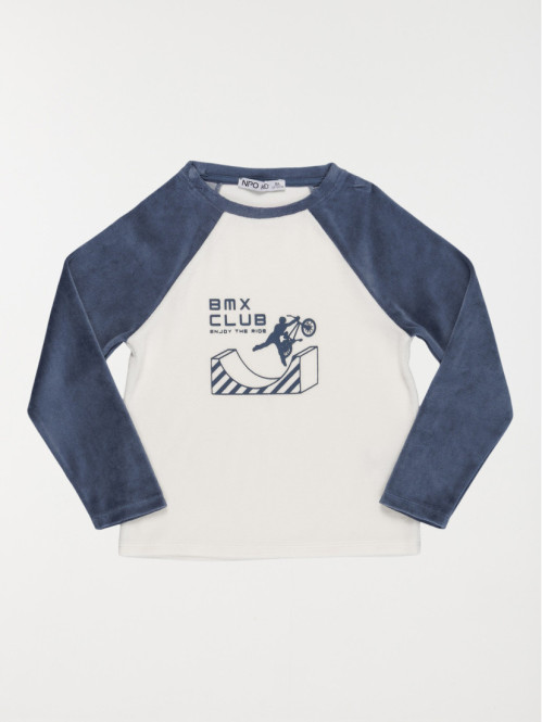 Pyjama velours BMX garçon...