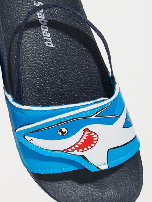 Claquette motif requin...