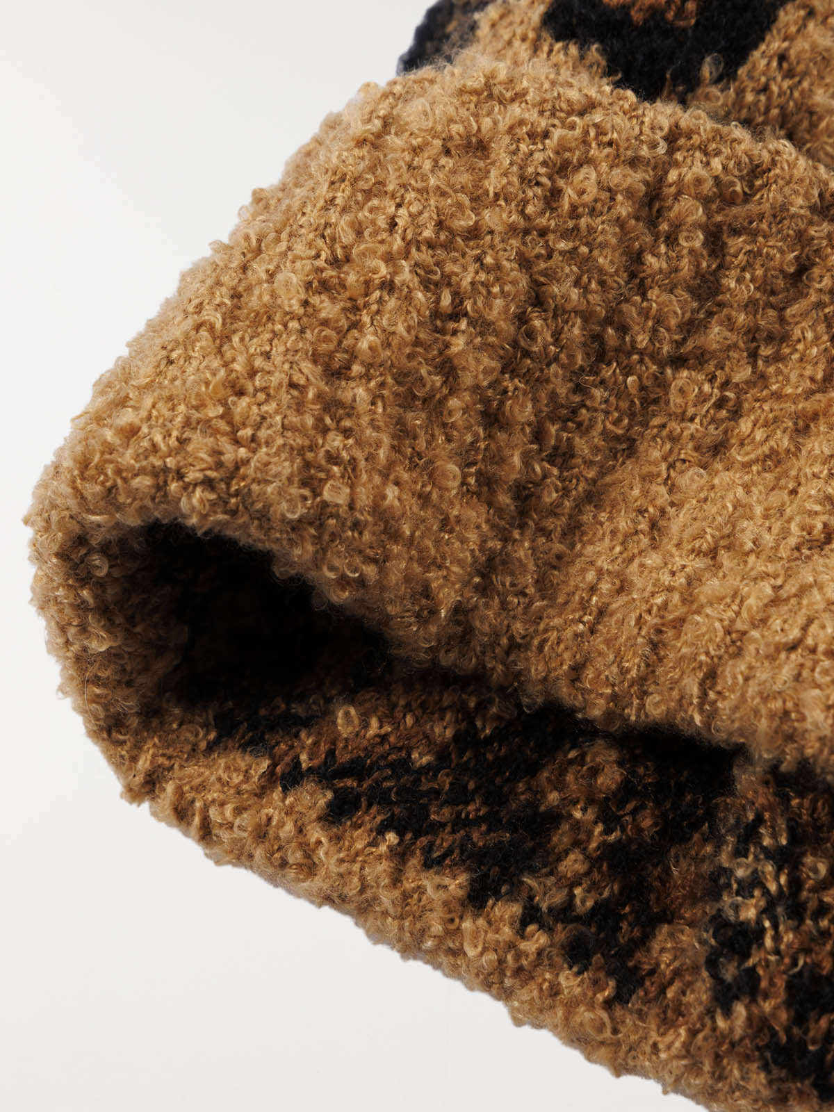 Bonnet léopard femme